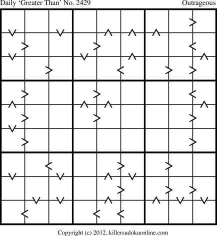 Killer Sudoku for 12/7/2012