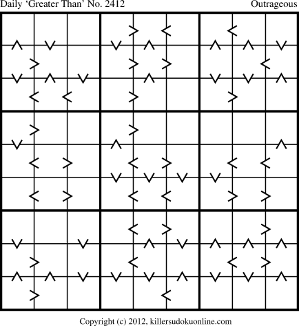 Killer Sudoku for 11/20/2012