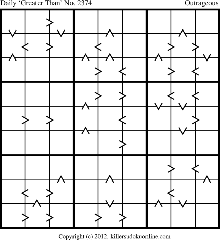 Killer Sudoku for 10/13/2012