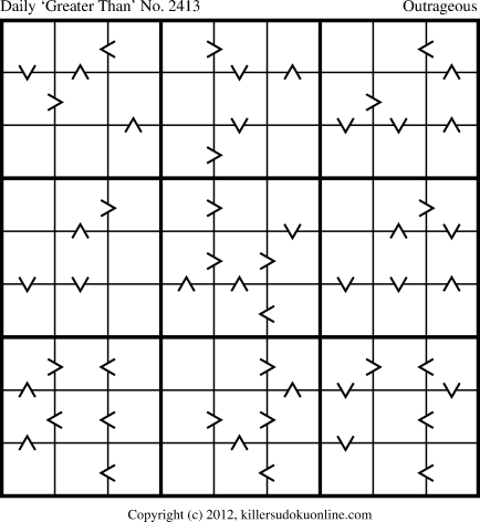 Killer Sudoku for 11/21/2012