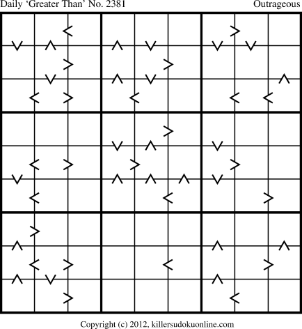 Killer Sudoku for 10/20/2012