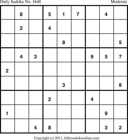 Killer Sudoku for 9/6/2012
