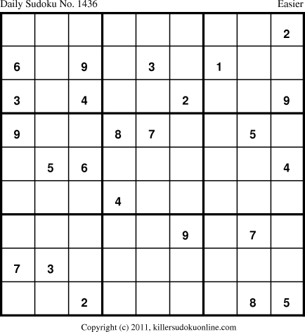 Killer Sudoku for 2/7/2012