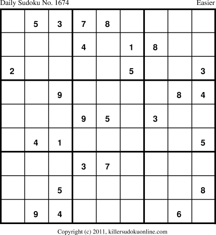 Killer Sudoku for 10/2/2012