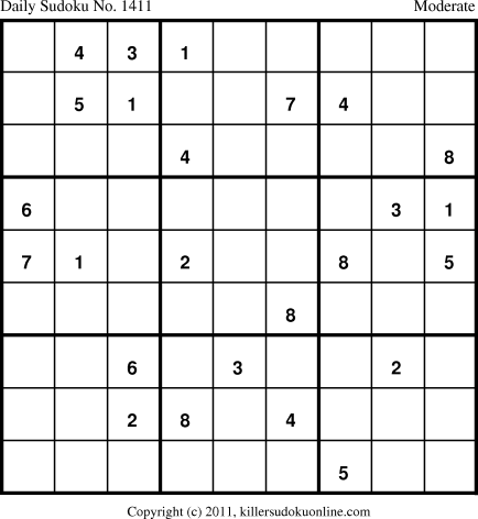 Killer Sudoku for 1/13/2012