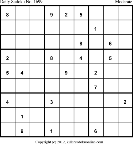 Killer Sudoku for 10/27/2012