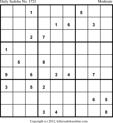 Killer Sudoku for 11/18/2012