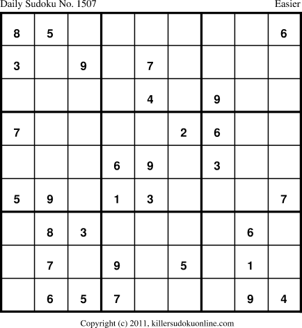 Killer Sudoku for 4/18/2012