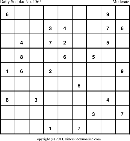 Killer Sudoku for 6/15/2012