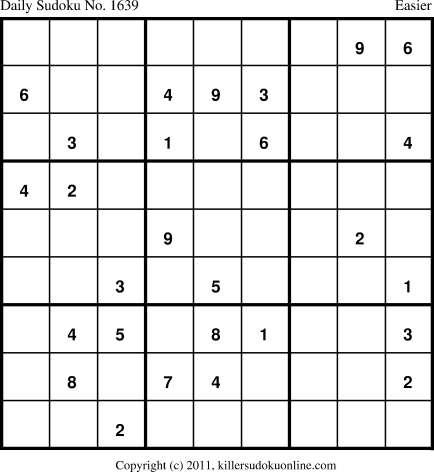 Killer Sudoku for 8/28/2012