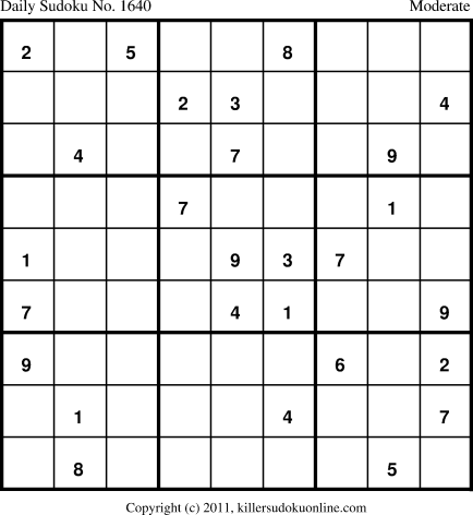 Killer Sudoku for 8/29/2012