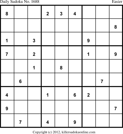 Killer Sudoku for 10/16/2012
