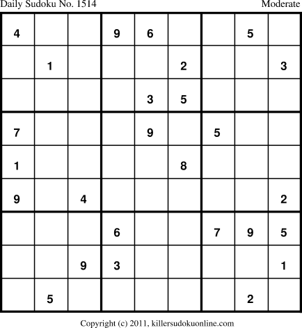 Killer Sudoku for 4/25/2012