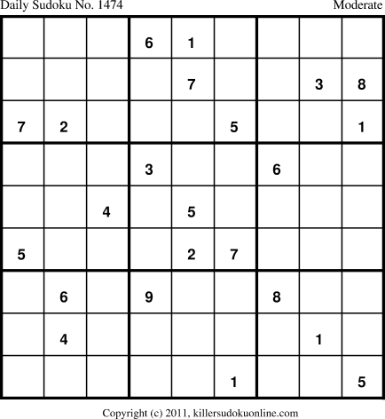 Killer Sudoku for 3/16/2012