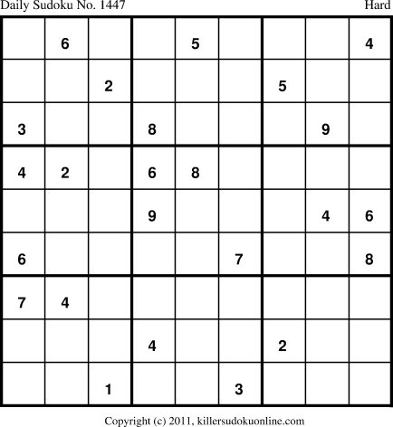Killer Sudoku for 2/18/2012