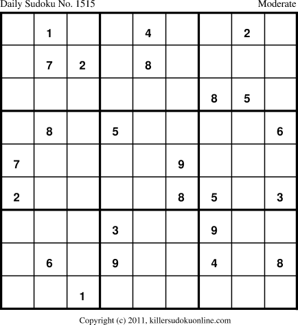 Killer Sudoku for 4/26/2012