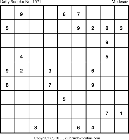 Killer Sudoku for 6/21/2012