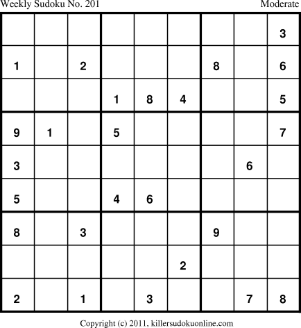 Killer Sudoku for 1/9/2012