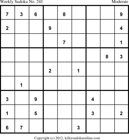 Killer Sudoku for 10/15/2012