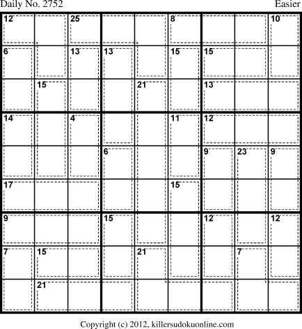 Killer Sudoku for 7/1/2013
