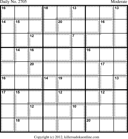 Killer Sudoku for 5/15/2013