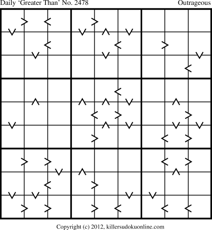 Killer Sudoku for 1/25/2013