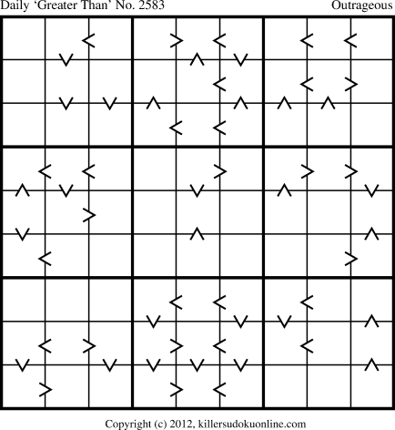 Killer Sudoku for 5/10/2013