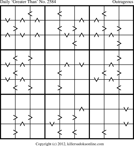 Killer Sudoku for 5/11/2013