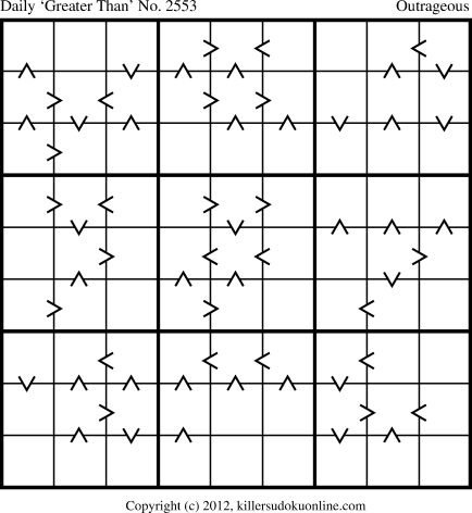 Killer Sudoku for 4/10/2013