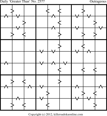 Killer Sudoku for 5/4/2013