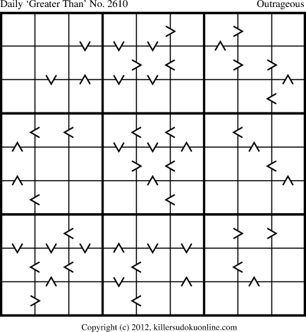 Killer Sudoku for 6/6/2013