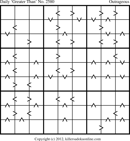 Killer Sudoku for 5/7/2013