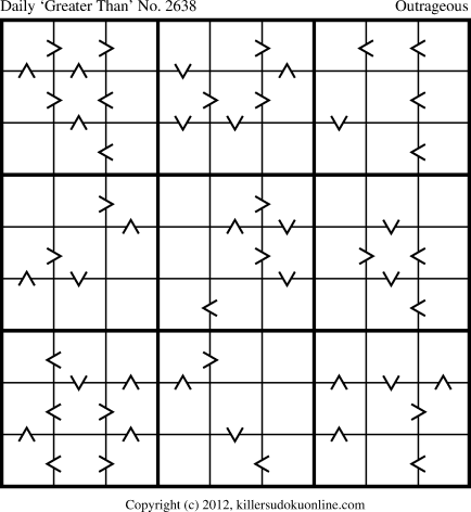 Killer Sudoku for 7/4/2013