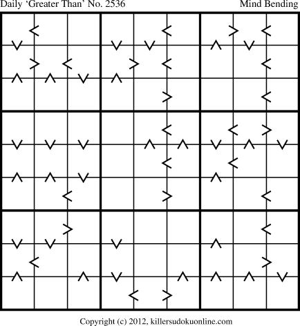 Killer Sudoku for 3/24/2013