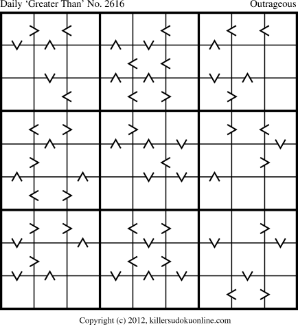 Killer Sudoku for 6/12/2013