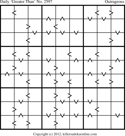 Killer Sudoku for 5/24/2013