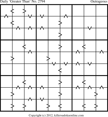 Killer Sudoku for 12/7/2013