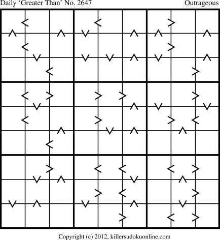 Killer Sudoku for 7/13/2013