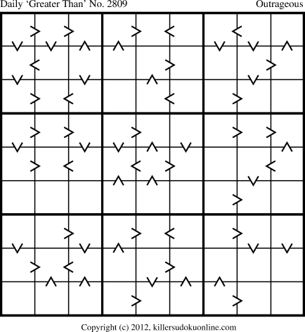 Killer Sudoku for 12/22/2013