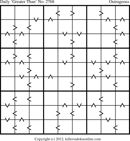 Killer Sudoku for 11/11/2013