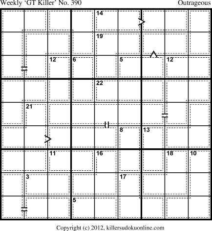 Killer Sudoku for 9/30/2013