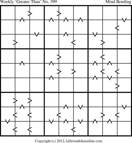 Killer Sudoku for 9/9/2013