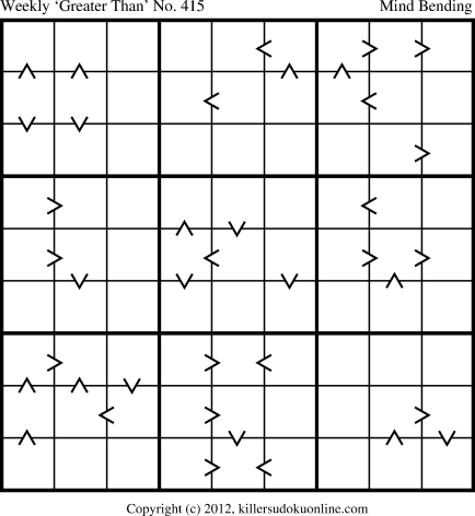 Killer Sudoku for 12/30/2013