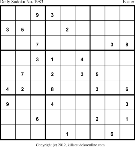 Killer Sudoku for 8/7/2013