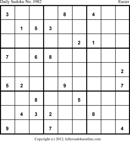 Killer Sudoku for 8/6/2013