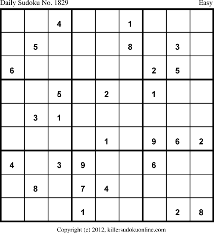 Killer Sudoku for 3/6/2013