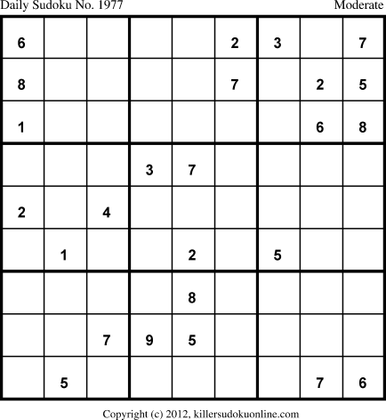 Killer Sudoku for 8/1/2013