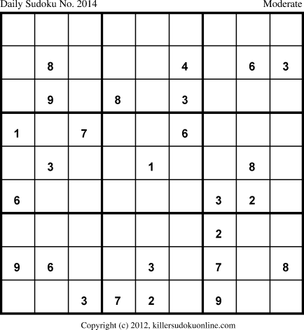 Killer Sudoku for 9/7/2013