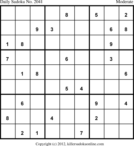 Killer Sudoku for 10/4/2013
