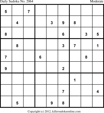 Killer Sudoku for 10/27/2013
